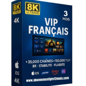 ABONNEMENT IPTV 12 MOIS