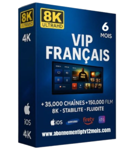 ABONNEMENT IPTV 12 MOIS