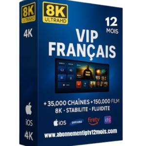 abonnement iptv 12 mois