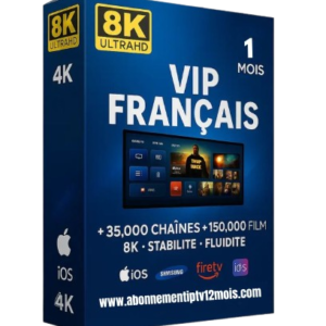 ABONNEMENT IPTV 12 MOIS